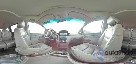 2012 Honda Odyssey Exl from USA, damaged, VIN 5FNRL5H66CB119021